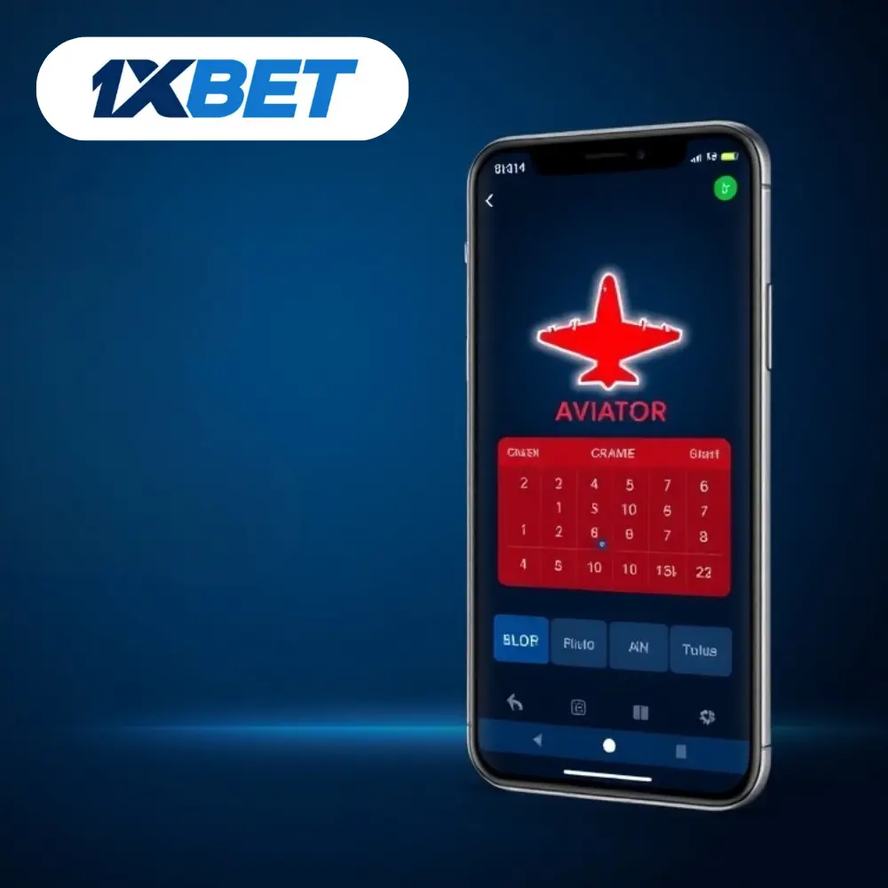 Application mobile pour Aviator 1xBet